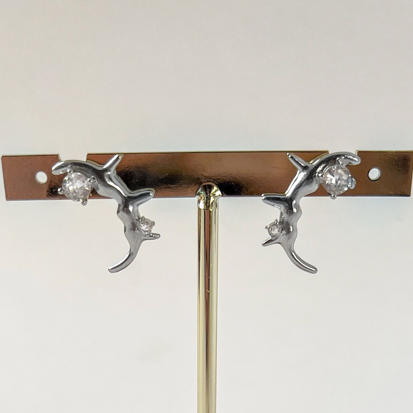 Pendientes Elettra plata