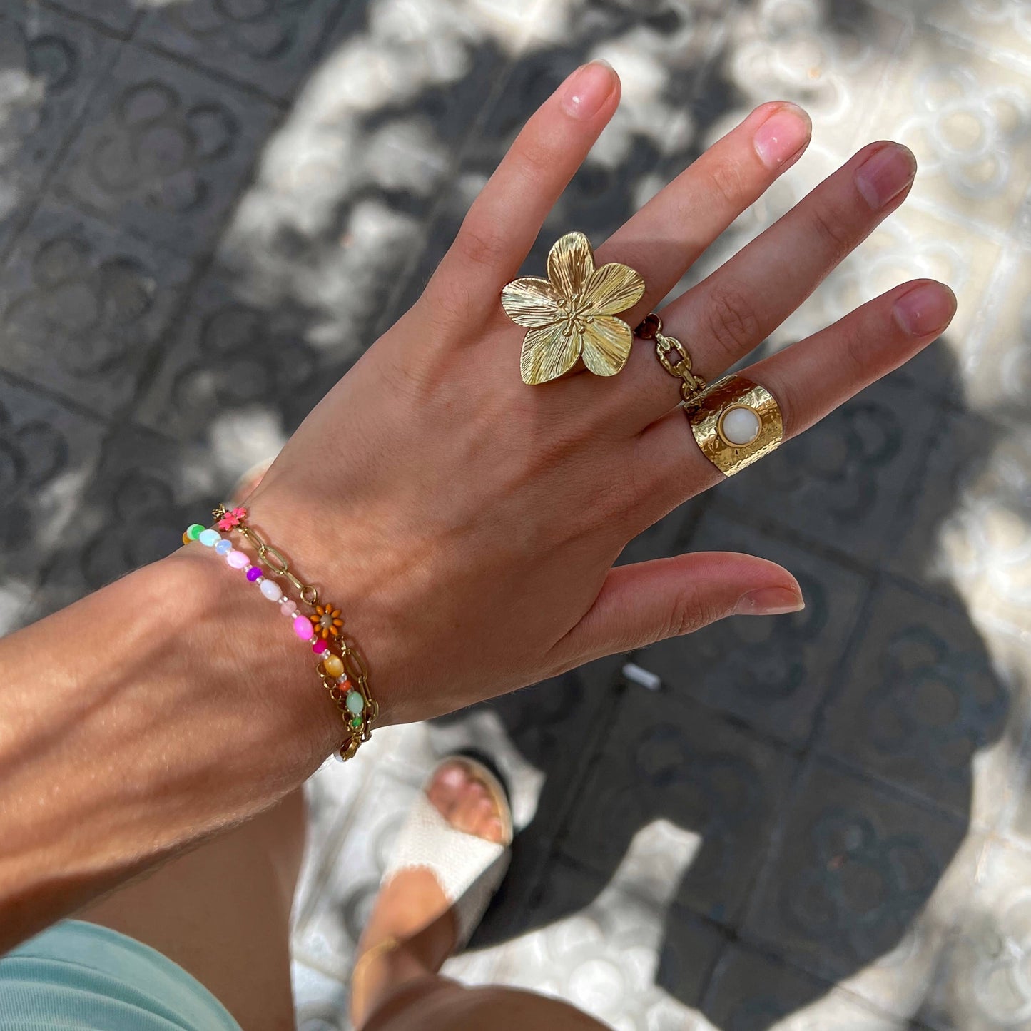 Flower ring