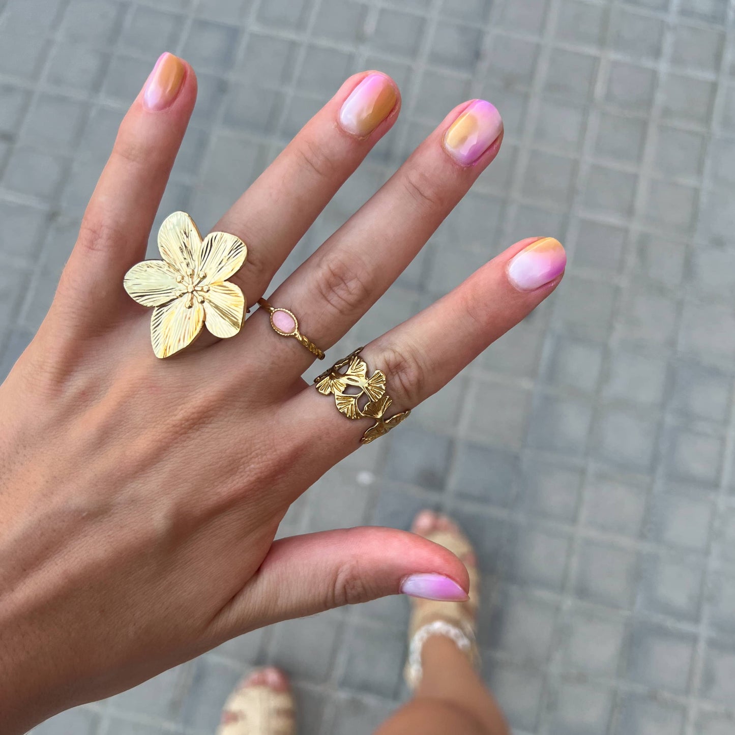 Flower ring