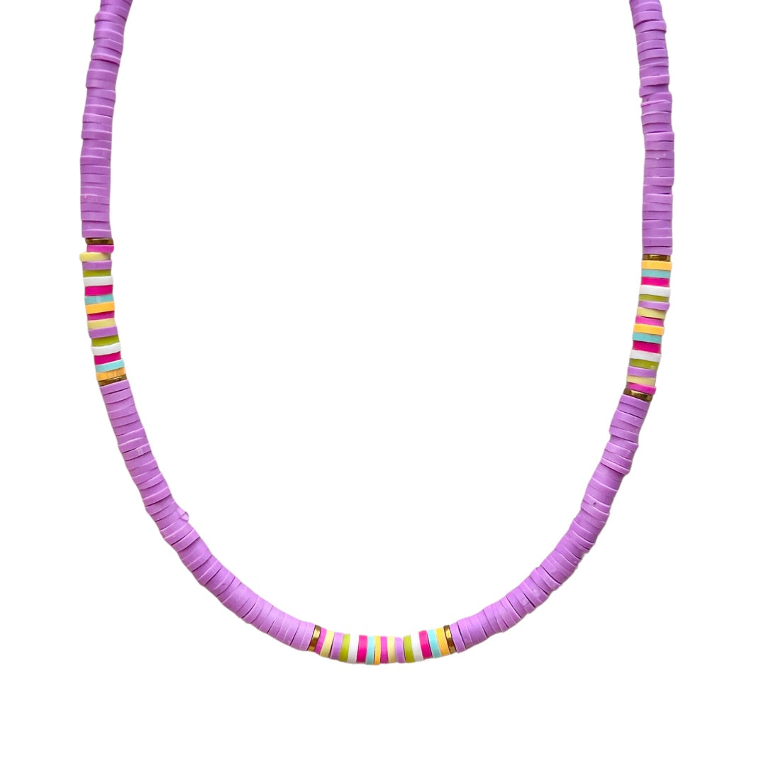 Collier Trinité Lilas