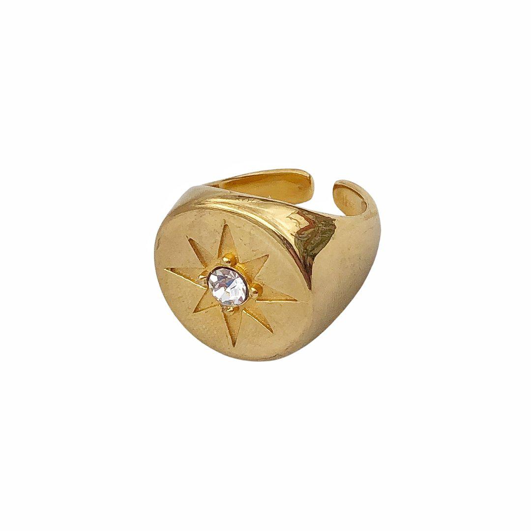 Bague étoile polaire BIG