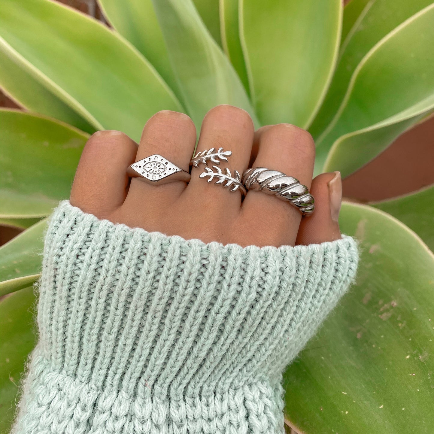 Blois silver ring