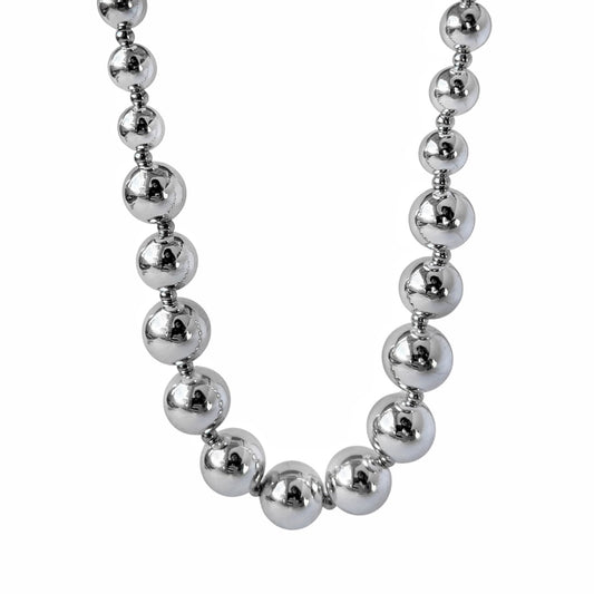 Paola silver necklaces