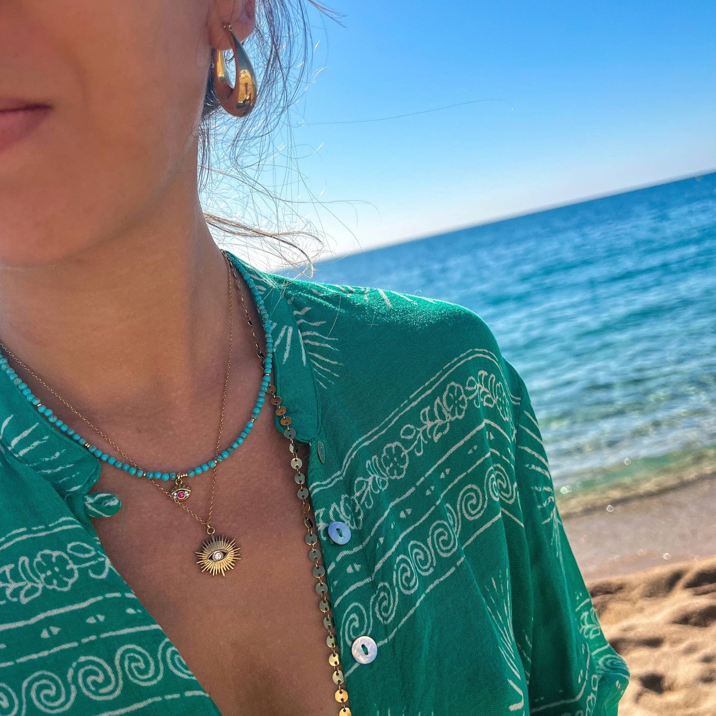 Agadir shiny necklace