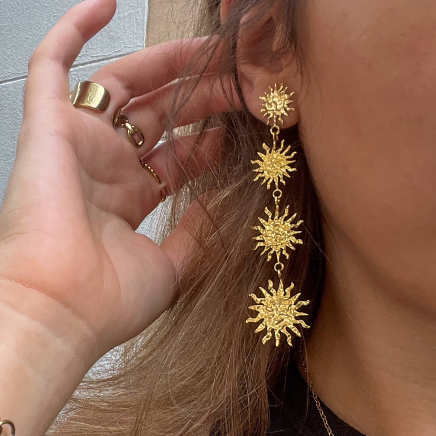 Ra earrings
