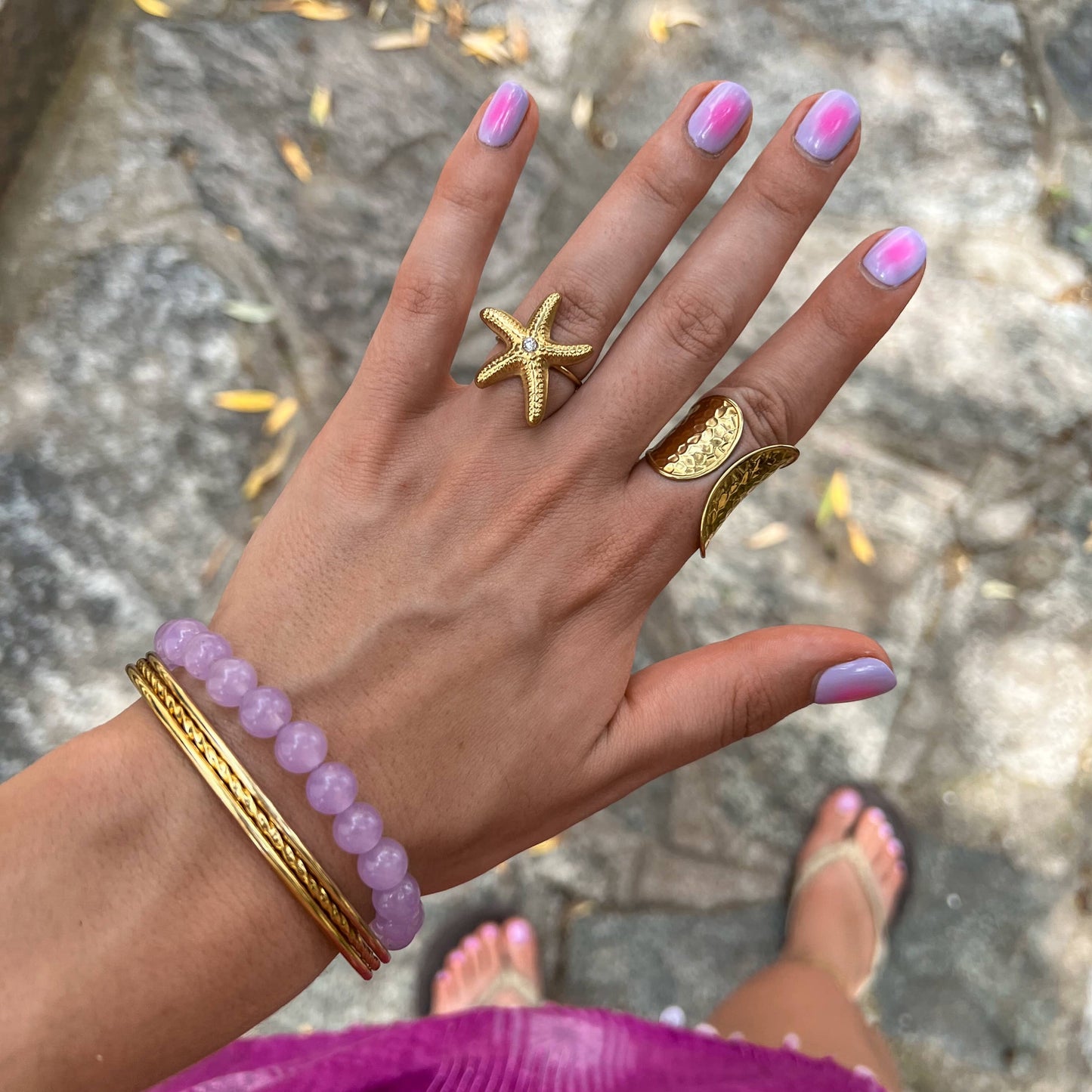 Anillo estrella de mar