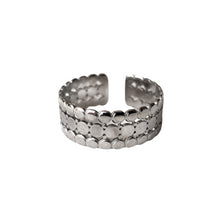 Cargar imagen en el visor de la galería, Anillo dots plata
