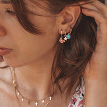 Cargar imagen en el visor de la galería, Pendientes Mariposa rosa
