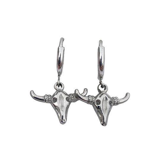 Dallas silver earrings