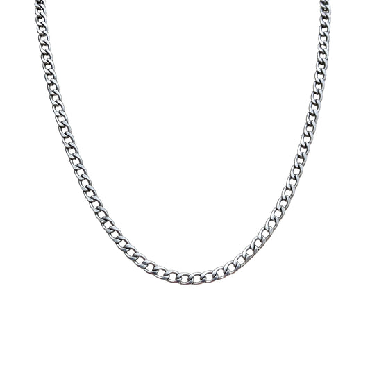 Kare silver necklace