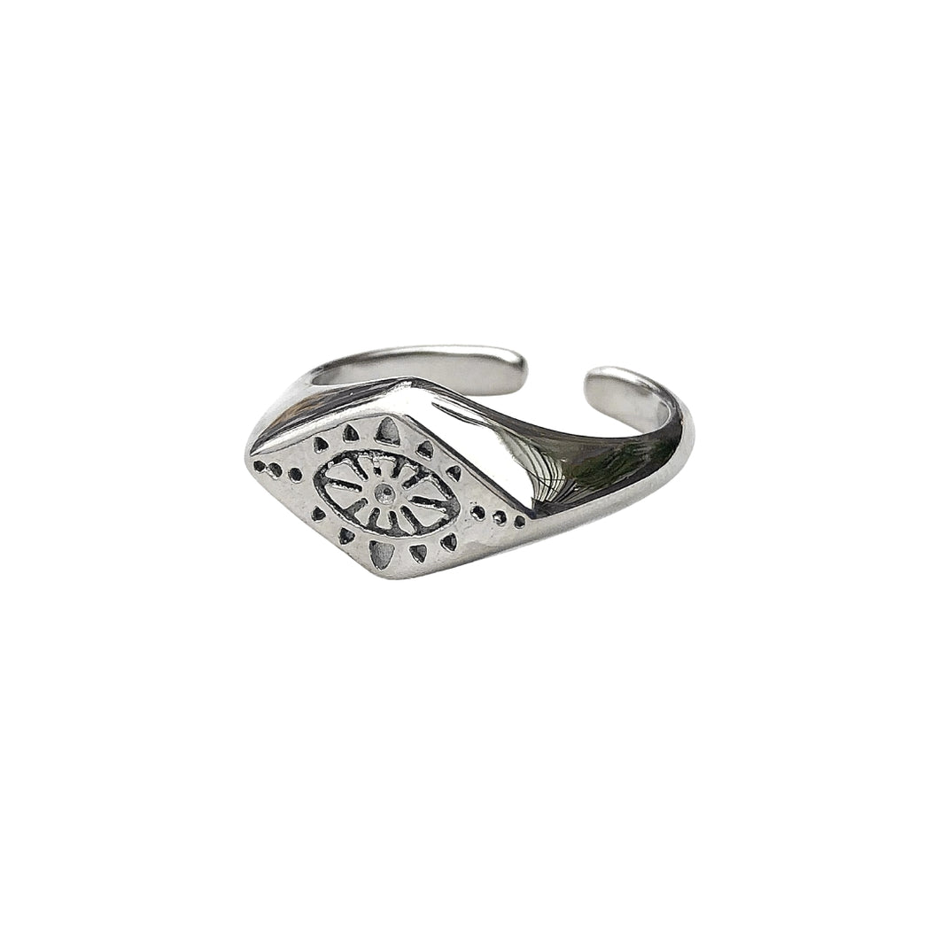 Anillo Sol plata