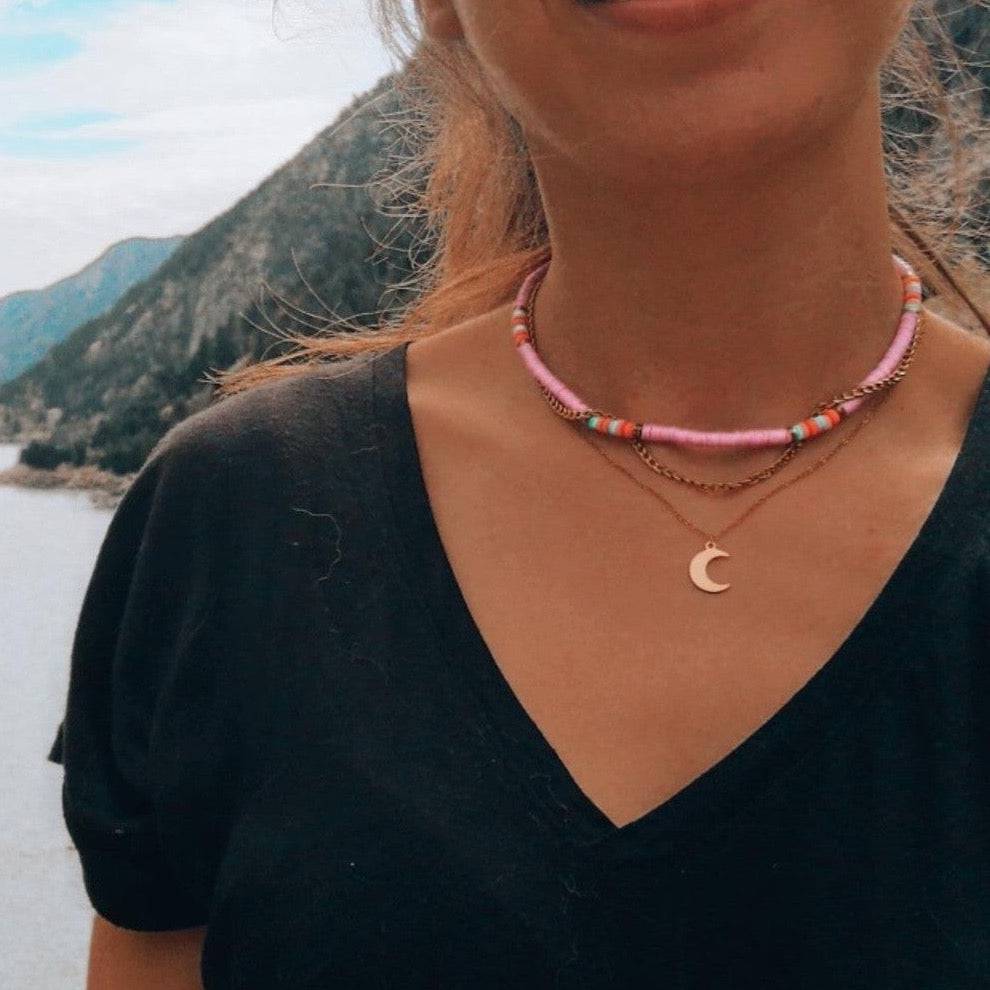 Moon necklace