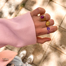 Cargar imagen en el visor de la galería, Anillo Gela lila

