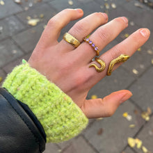Cargar imagen en el visor de la galería, Anillo Esmirna lila
