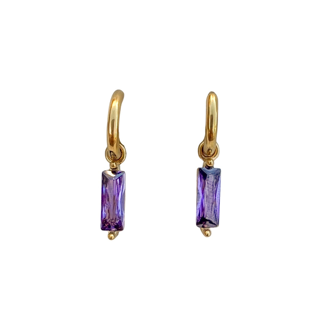 Nice lilac earrings