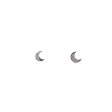 Cargar imagen en el visor de la galería, Mini lunitas plata
